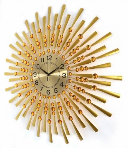 1912-80M G (в кор.10шт.) - Часы настенные WORLD. С [01095930] 1912-80M G (в кор.10шт.) - Часы настенные WORLD. Современные дизайнерские часы. Корпус выполнен из алюминия. Механизм кварцевый усиленный плавного хода. Питание от батарейки АА (в комплект не входит) Особенность: открытые стрелки без стекла, стразы. Размер модели: 800*800*35 мм. Диаметр циферблата: 240 мм.