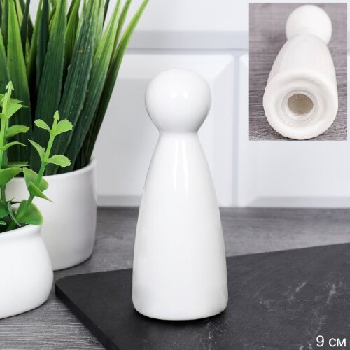 727101 (в уп.240шт.) - Емкость для специй 9см. / W [01088204] 727101 (в уп.240шт.) - Емкость для специй 9см. / WR-15 /, материал: фарфор.