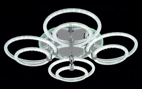 МС-XI3600D/4+4 CR (RGB) Led 112W+6W 3000K+4000K+65 [01100697] МС-XI3600D/4+4 CR (RGB) Led 112W+6W 3000K+4000K+6500K диммер (1) светильник потолочный