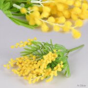 739913 (в уп.500шт.) - Цветок искусственный Мимоза [01111604]