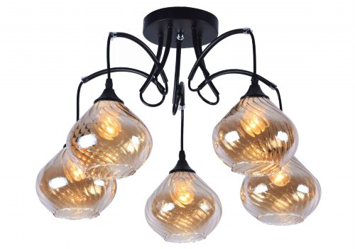 МС-XA1117/5 BK+CR (4) светильник потолочный [01102395] МС-XA1117/5 BK+CR (4) светильник потолочный