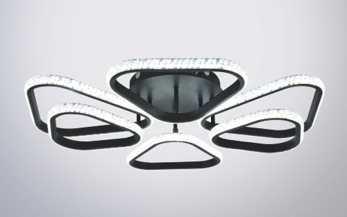 Х20701/2+2+2 BK LED115W 3000K-4000K-6000K диммер ( [01104246] Х20701/2+2+2 BK LED115W 3000K-4000K-6000K диммер (5) светильник потолочный