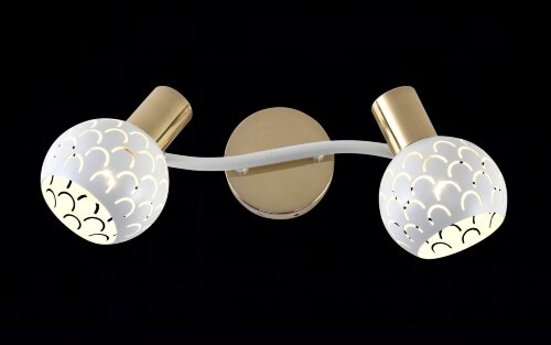 МС-DA6108/2 WH+FGD (10) светильник потолочный [01101706] МС-DA6108/2 WH+FGD (10) светильник потолочный