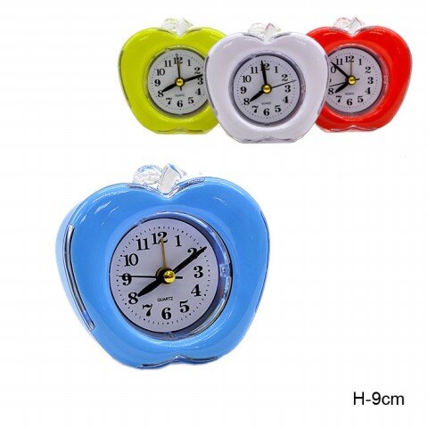 612596 (в уп.200шт.) - Будильник H=9см, плавный хо [01079476] 612596 (в уп.200шт.) - Будильник H=9см, плавный ход /XD799/ материал: пластик, стекло, металл.