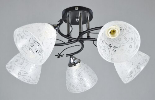 МС-DA5149B/5 BK+CR (4) АКЦИЯ светильник потолочный [01097035] МС-DA5149B/5 BK+CR (4) АКЦИЯ светильник потолочный