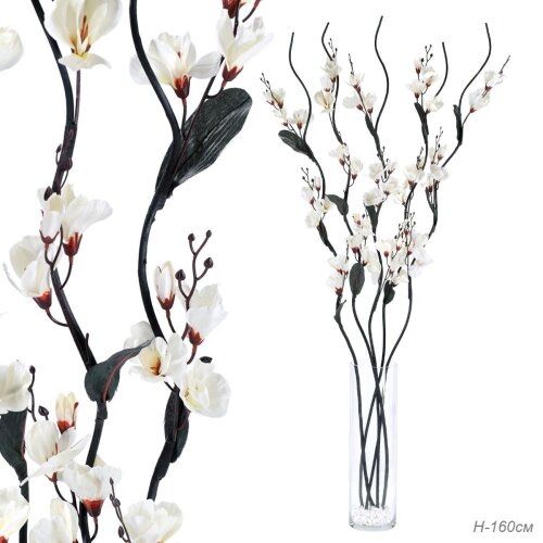 725109 (в уп.120шт.) - Сухоцвет, набор 5шт. 160см, [01108068] 725109 (в уп.120шт.) - Сухоцвет, набор 5шт. 160см, бежевый / 1810-14 /