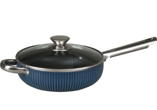 2402DL Azzurro (6) - Сотейник d=24см, штампованный [01043244] 2402DL Azzurro (6) - Сотейник d=24см, штампованный алюминий, антипригарное покрытие