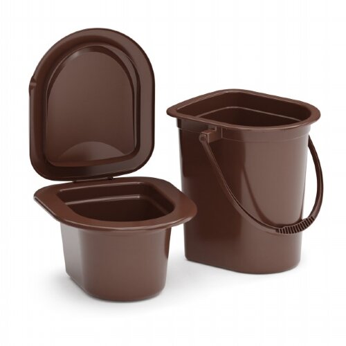 3051М (в уп.5шт.) - Ведро-туалет 17л (со съем. гор [01048601] 3051М (в уп.5шт.) - Ведро-туалет 17л (со съем. горшком), размер: 400х360х380мм.