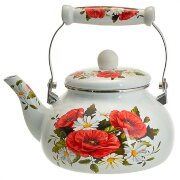 519112-РСВ (в уп.8шт.) - Чайник эмалированный с ке [01108644]