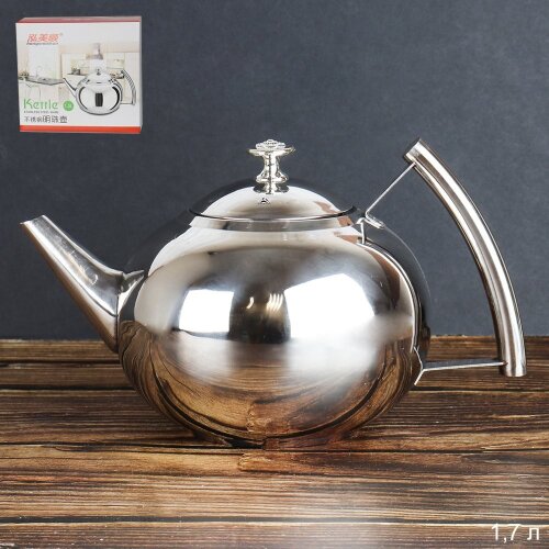 684062 (в уп.48шт.) - Чайник заварочный 1,5л. с си [01108099] 684062 (в уп.48шт.) - Чайник заварочный 1,5л. с ситечком / WE-54 /, материал: металл.