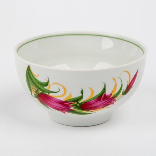 Д0с0654/1ф34 (в кор.10шт.) - Пиала 500см3 ф.584 &quot;К [01041328] Д0с0654/1ф34 (в кор.10шт.) - Пиала 500см3 ф.584 "Колокольчики"