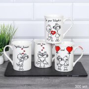 644395 (в уп.72шт.) - Кружка 350мл. Любовь/ Z5052 [01108315]