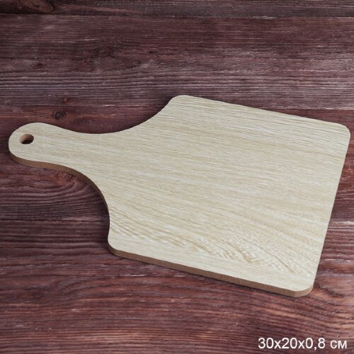 670071 (в уп.60шт.) - Доска разделочная эконом 30х [01101287] 670071 (в уп.60шт.) - Доска разделочная эконом 30х20х0,8см. / BBD24 /