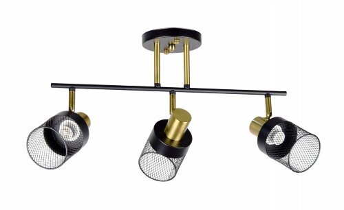 ВР-N6239/3 BK+COP L630*W220*H230 мм (6) светильник [01110238] ВР-N6239/3 BK+COP L630*W220*H230 мм (6) светильник потолочный