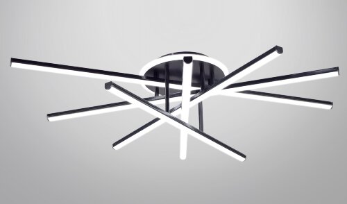 Х-JX70071/5+1 BK 100W 3000-6000K Dimmer 900*675*18 [01110837] Х-JX70071/5+1 BK 100W 3000-6000K Dimmer 900*675*185 мм (1) светильник потолочный