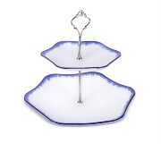 555715-PCB (в уп.1 шт.) - Ваза 2-х ярусная 19.5х19 [01110030]