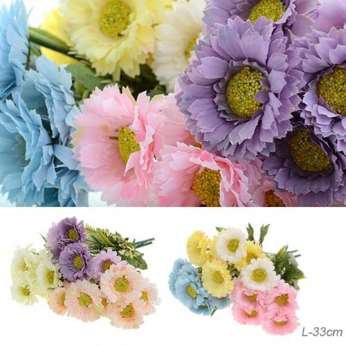 657213 (в уп.200/600шт.) - Цветок искусственный, / [01094518] 657213 (в уп.200/600шт.) - Цветок искусственный, /W87045/, размер: H=33см, материал: пластик.