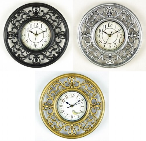 МС133XG MIX (в кор.6шт.) - Часы настенные, 3 цвета [01086927] МС133XG MIX (в кор.6шт.) - Часы настенные, 3 цвета (чёрный, золото, серебро), размер: 30,5х30,5х4,5см., материал: пластик, стекло, кварцевый бесшумный механизм с плавным ходом.