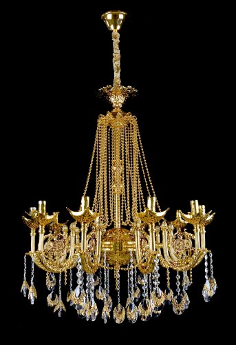 П69079/10 GD+CF Размер: D720*H830мм (1) светильник [01109445] П69079/10 GD+CF Размер: D720*H830мм (1) светильник потолочный