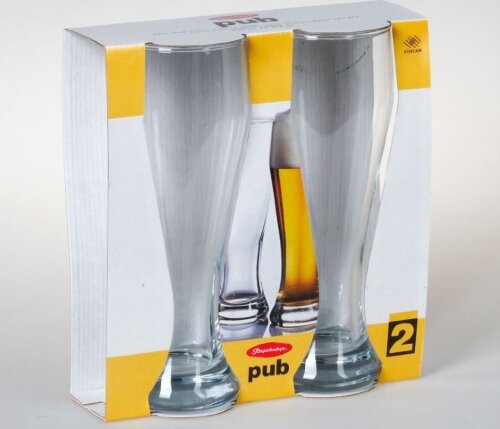 42756B (в кор.12наб.) - Набор бокалов PUB 2шт. V=5 [01082406] 42756B (в кор.12наб.) - Набор бокалов PUB 2шт. V=500мл h=240мм (пиво).