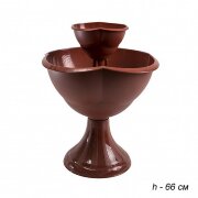 647407 (в уп.1шт.) - Кашпо Водопад 2-х ярусное, те [01090249]