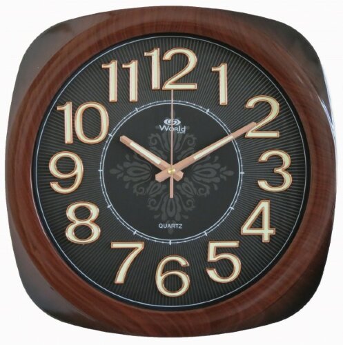 2535-R BLY (в уп.10шт.) - Часы настенные WORLD,cве [01093753] 2535-R BLY (в уп.10шт.) - Часы настенные WORLD,cветонакопительные накладные цифры- светятся в темноте, кварцевый механизм плавного хода, размер: 380*380*45 мм, материал: пластик, стекло.