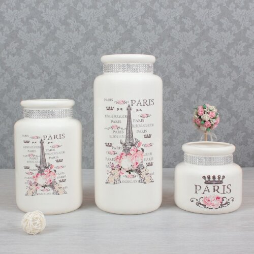 37454 (в кор.1наб.) - Ваза интерьерная КТ-001 (в н [01097867] 37454 (в кор.1наб.) - Ваза интерьерная КТ-001 (в наборе 3 шт) (в упаковке)