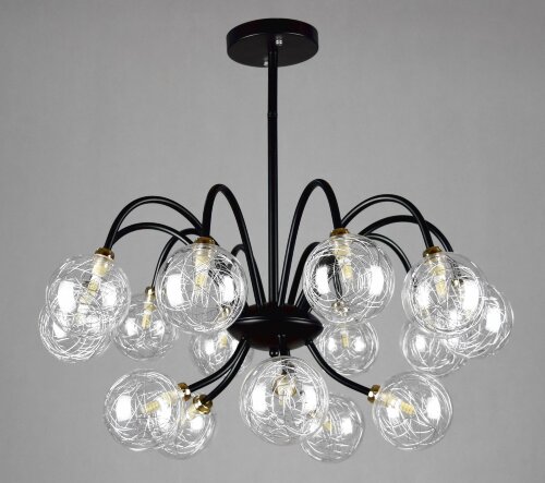 М-YG316B/15 BK 5W*15 6000K (1) светильник потолочн [01087807] М-YG316B/15 BK 5W*15 6000K (1) светильник потолочный