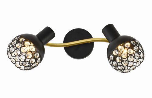 МС-DA5998/2 GD+BK (10) светильник потолочный [01101391] МС-DA5998/2 GD+BK (10) светильник потолочный