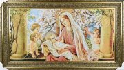 130*70 8 М/Р Дева Мария с младенцем, картина гобел [01094482]