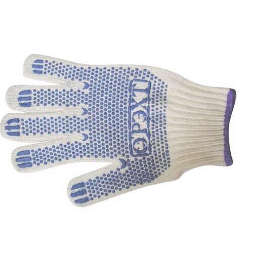 71876-РСВ (в уп.10пар) - Перчатки 100 % х/б "Защит [01100364] 71876-РСВ (в уп.10пар) - Перчатки 100 % х/б "Защита" 7-ми нитка с ПВХ (пара) КАЧЕСТВО ГОСТ