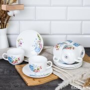 740233 (в уп.8шт.) - Чайный набор 12пр. 220мл. / G [01109878]