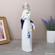 135255 (в уп.24шт.) - Статуэтка Дама 8х7,5х29см. / [01109222]