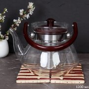 695284 (в уп.24шт.) - Чайник с крышкой 1200мл, жар [01107625]