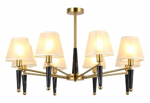 MDGD40618/8 BRASS, D820*H480мм, E14*8*40W, (1) све [01109193]