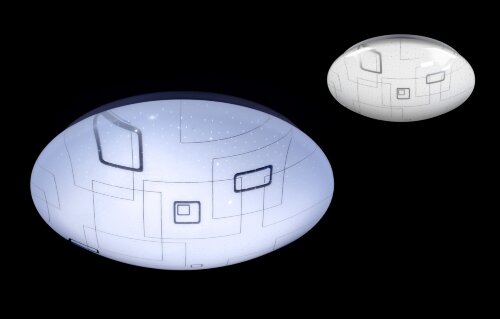 1200328 "МОДЕРН" 28Вт НББ-Р-1 6000К ПОЛУСФЕРА (330 [01108750] 1200328 "МОДЕРН" 28Вт НББ-Р-1 6000К ПОЛУСФЕРА (330*90мм, основание 300мм) TANGO РОССИЯ ЦВЕТНАЯ УПАКОВКА, Светильник LED настенно-потолочный