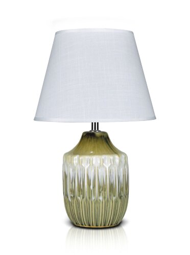 К-F636-7.5 Grey+White shade H39см (24) светильник [01104460] К-F636-7.5 Grey+White shade H39см (24) светильник настольный