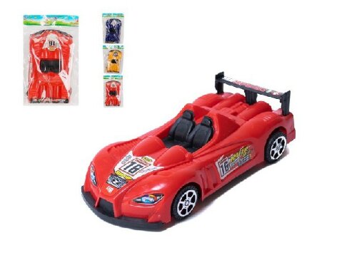 46521 Машина заводная на веревке Гоночная Ракета в [01092651] 46521 Машина заводная на веревке Гоночная Ракета в пак., 16,5*7,2*4,5 см.