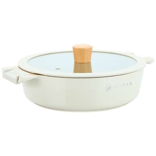 528139-РСВ (в уп.1шт) Жаровня 4,6л Zeidan Z-90248 [01108809] 528139-РСВ (в уп.1шт) Жаровня 4,6л Zeidan Z-90248 Ivory с крышкой