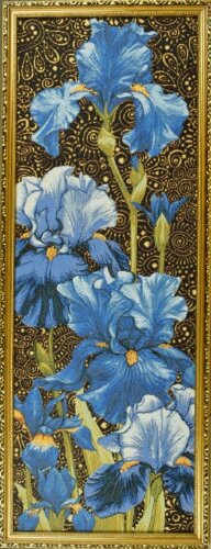 Z Ноктюрн Ирисы (100*35) Г/Т, К4 [01083854] Z Ноктюрн Ирисы (100*35) Г/Т, К4