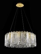 БЖ5087/600 GD+BK (1) D600*H210мм E14*8 светильник [01108655]