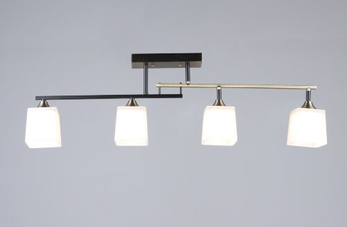 ВР-K2325/4 AB+BK L840*W100*H250мм (4) светильник п [01109601] ВР-K2325/4 AB+BK L840*W100*H250мм (4) светильник потолочный