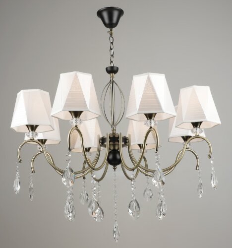 ВР-NH5749/8 AB+BK D760*H650/H890 мм (2) светильник [01110217] ВР-NH5749/8 AB+BK D760*H650/H890 мм (2) светильник потолочный