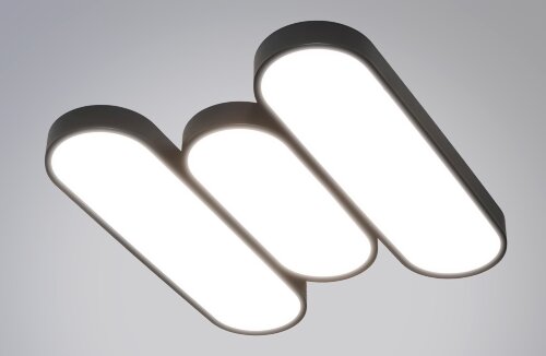 Ч-MK8545-50C BK Led 156W 3000-7000K диммер, размер [01110714] Ч-MK8545-50C BK Led 156W 3000-7000K диммер, размер: 500*420*40мм (1) светильник потолочный