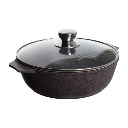 562160-РСВ (в уп.1шт.) - Жаровня 3л. (26см.) АП &quot;P [01110635] 562160-РСВ (в уп.1шт.) - Жаровня 3л. (26см.) АП "Premium" (violet) арт. 33904, материал: литой алюминий.