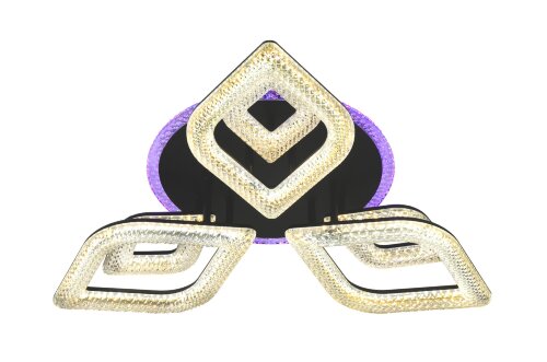 Д3711/3+3C BK Led 120W+20W 3000K+4000K+6500K+RGB д [01103757] Д3711/3+3C BK Led 120W+20W 3000K+4000K+6500K+RGB диммер (1) светильник потолочный