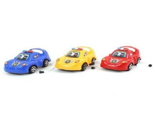 46524 Машина заводная на веревке Полиция в пак., 1 [01092654] 46524 Машина заводная на веревке Полиция в пак., 12*7*6 см.