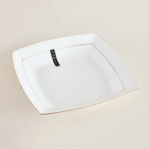 131614-РСВ (в уп.6шт.) - Салатник 1750мл/23см ф.кв [01108290] 131614-РСВ (в уп.6шт.) - Салатник 1750мл/23см ф.квадр. CS011623-A снежная королева/з, материал: керамика.