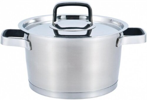 WR-1274 ( уп.6шт.) - Кастрюля с крышкой 5л. Premiu [01109968] WR-1274 ( уп.6шт.) - Кастрюля с крышкой 5л. Premium ALLURE, мерная шкала на внутр.стенке, капсулированное дно, матовая поверхность, подходит для всех видов плит, в т.ч. индукционных и чистки в посудомоечной машине, материал: нерж.сталь.