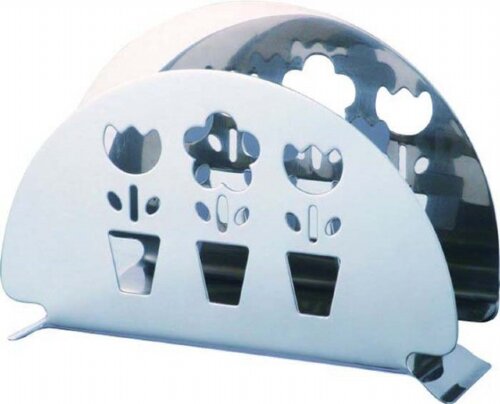 BK-5501 (в кор.24шт.) - Салфетница "De Luxe" 11,5* [01089917] BK-5501 (в кор.24шт.) - Салфетница "De Luxe" 11,5*3*8см, толщина стенки 0,6мм, поверхность зеркальная с матовой вставкой. Состав: нержавеющая сталь.